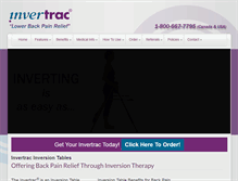 Tablet Screenshot of invertrac.com